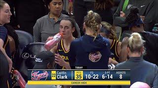 LAST 3min Indiana Fever vs Dallas Wings WNBA basketball. Caitlin Clark Aliyah Boston Kelsey Mitchell