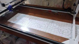 How to set up a pantograph using a Grace Cutie Frame.