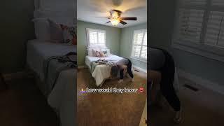  Genius Realtor Hack for Staging Beds! ️      #realestate #sellingahome #stagedtosell #hack