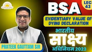 4 Shocking Secrets of BSA Lec.43 You Never Knew | भारतीय साक्ष्य अधिनियम 2023 #apo #apoexam