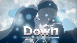 Naruto X Hinata  - Down [Edit/AMV]! 4K!