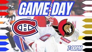 NHL Game Play By Play Canadiens vs Senators