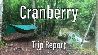 Cranberry Wilderness - Monongahela National Forest WV | 4-day Backpacking Report