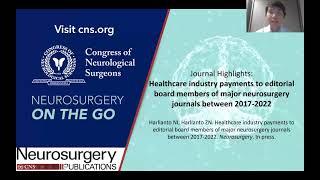 Journal Highlight: Healthcare industry payments to editorial board members of major neurosurgery