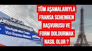 FRANSA SCHENGEN BAŞVURUSU + VFS  GLOBAL BAŞVURUSU NASIL YAPILIR ? DOĞRU FORM DOLDURMA