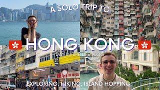 A Solo Trip To Hong Kong | Exploring, Hiking and Island Hopping | Gay Solo Travel Vlog