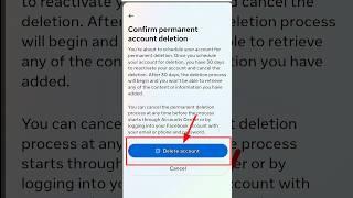 How To Delete Facebook Account Permanently  #shorts #short #sspanwar