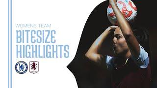 HIGHLIGHTS | Chelsea Women v Aston Villa Women