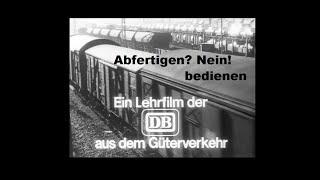 Abfertigen? Nein, bedienen [Lehrfilm Deutsche Bundesbahn 1969]