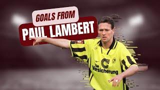 A few career goals from Paul Lambert