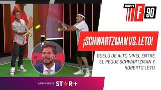 ¡DUELO de TENISTAS de GRAN NIVEL: Peque SCHWARTZMAN vs. Roberto LETO!