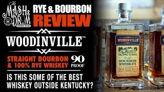 Woodinville Whiskey Co. Straight Bourbon and 100% Rye Whiskey