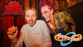 INSIDE CREEK FREAK MASSACRE | THORPE PARK FRIGHT NIGHTS 2021