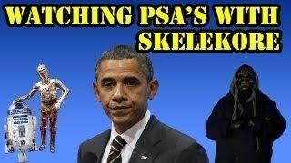 Watching PSA's With Skelekore | 1 is 2 Many, Star Wars Anti-Smoking, Anti-Gay