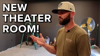 This Theater Room Will Have LOTS of Power! NEW Obsessed Home Theater Lab!