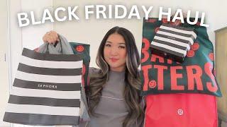 BLACK FRIDAY HAUL 2024 | sephora, lululemon, urban outfitters & more!