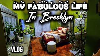 MY FABULOUS LIFE IN BK NY: Random Vlog Ep.1 | Clean and decorate bedroom. #Christmasdecor