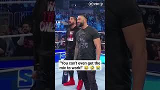 Roman Reigns is pure comedy gold!  #WWE #RomanReigns #SmackDown #Shorts