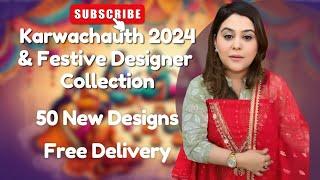 Exclusive Festive Designer Suits for Karwa Chauth 2024 | Luxury Ethnic Collection by CHOYCE