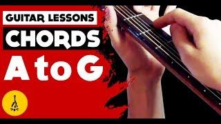 Guitar Lessons For Beginners Chords A to G