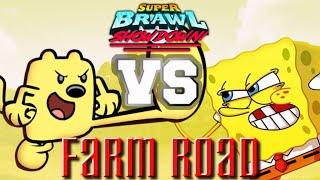 Wubbzy vs SpongeBob SquarePants II | Super Brawl Showdown v0.3.1b Full Match Gameplay