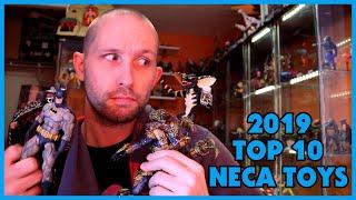 NECA Toys 2019 TOP 10 (Sort Of) Favorite Action Figures - Predator, Alien, Gremlins, TMNT & MORE!