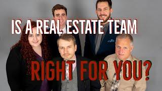 Should a new Real Estate Agent join a Team?