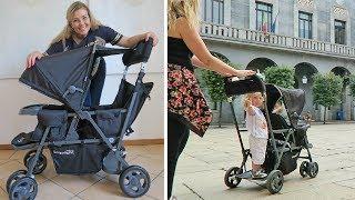 Joovy Caboose Ultralight | UNBOX, DEMO & REVIEW | Stand-on Stroller