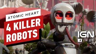 Atomic Heart:  4 Robots That Will Try to Kill You - IGN First