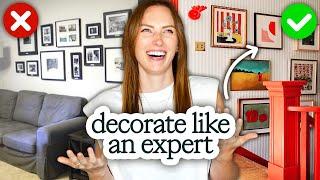 my easy DIY tips and hacks for decorating your walls