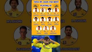 Chennai Super Kings (CSK) IPL 2025 Playing XI | Full Squad & Best XI Analysis