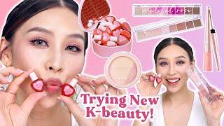 Full Face of New K-Beauty Products 2022