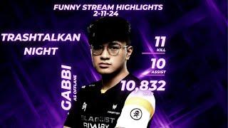 GABBI FUNNY HIGHLIGHTS FT YOWE PALOS | GABBI FUNNY STREAM