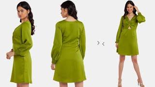 Zink London Women Green Dress