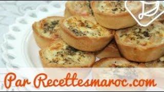 Mini Quiche aux Crevettes - Mini Shrimp Quiche - كيش صغار بالكروفيت