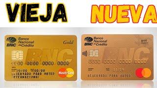 Nueva tarjeta BNC GOLD DEBITO INTERNACIONAL 2024