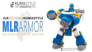 Review: JLR Designs MLR Armor (Ride Armor) for Sentinel's 4inch-nel Megaman Toyline