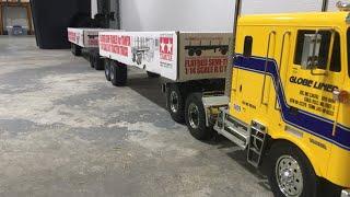 Tamiya flatbed trailer A-trains part 1