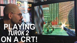 Turok 2 for N64 on a CRT (Memory Lane)