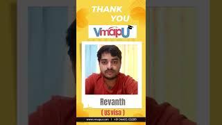 Revanth's journey with VmapU consultancy -Student Review