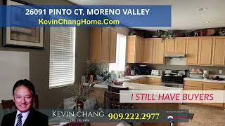 Just Sold in Moreno Valley by Local Realtor Kevin Chang | 26091 Pinto Ct, Moreno Valley