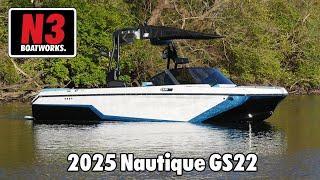 2025 Nautique GS22 - Reef Metallic - On Water || N3 Boatworks