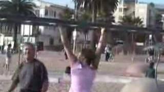 David Belle in California - (Freerunning/Parkour)