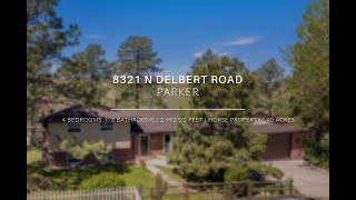 Incredible Horse Property for sale in Parker, Colorado