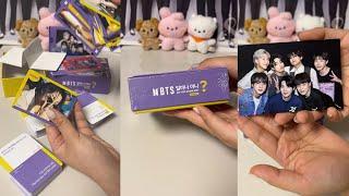 화양연화 포카가 들어있다는 두유노우비티에스 스페셜포카깡 / Unboxing 'DO YOU KNOW BTS?' GAME