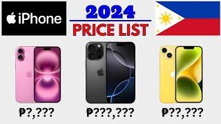 IPHONE PRICE LIST PHILIPPINES 2024