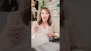 Learn How to Edge Your Bridal Veil like a professional! SHORT