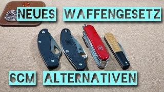 Neues Waffengesetz - §42a konforme Klappmesser unter 6 cm - mögliche Alternativen/Empfehlungen