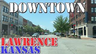 Lawrence - Kansas - 4K Downtown Drive