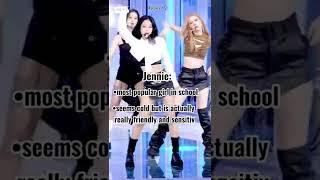 What kind of school students would Blackpink be #fyp #kpop #trending